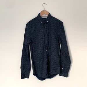 Zara button down summer shirt